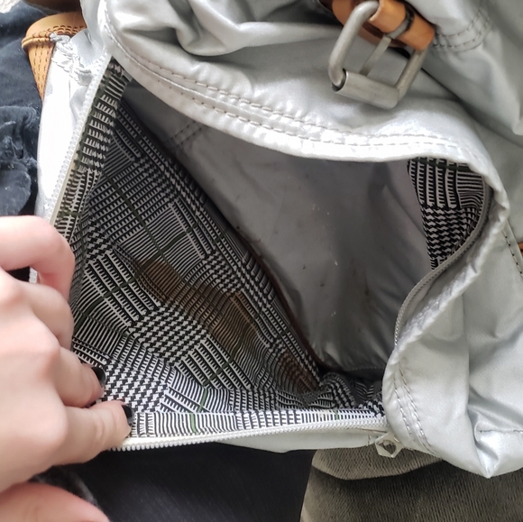 Backpack Metallic gray DIESEL - Picture 7 of 7